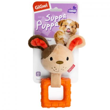 Игрушка для маленьких собак Собачка с пищалкой 15см, серия SUPPA PUPPA (75518)-1