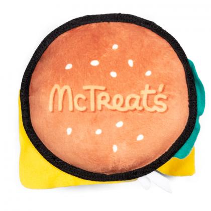 Игрушка для собак Гамбургер для тритсов с пищалкой 18см, серия TRICK'O'TREATS (75523)-3