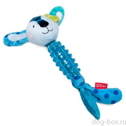 Игрушка для маленьких собак Заяц с пищалкой 15см, серия SUPPA PUPPA (75529)-0