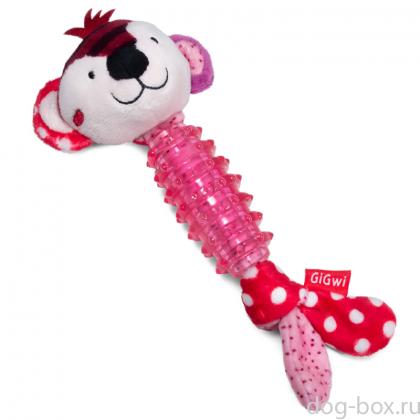 Игрушка для маленьких собак Обезьяна с пищалкой 15см, серия SUPPA PUPPA (75530)-0