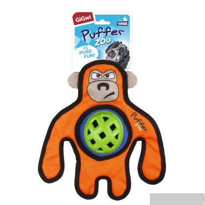 Игрушка для собак Обезьяна с пищалкой 26см, серия PUFFER ZOO (75534)-0