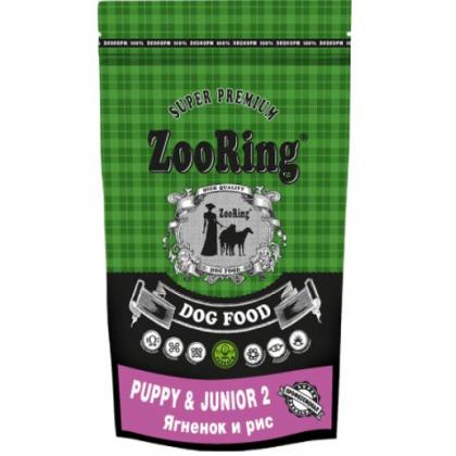 Корм сухой для щенков и юниоров всех пород Puppy&Junior Ягненок и рис, 10кг-1