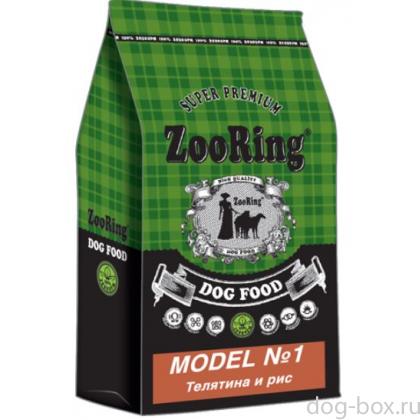 Корм сухой для стерилизованных и кастрированных собак всех пород Model №1 Телятина и рис, 10кг-0