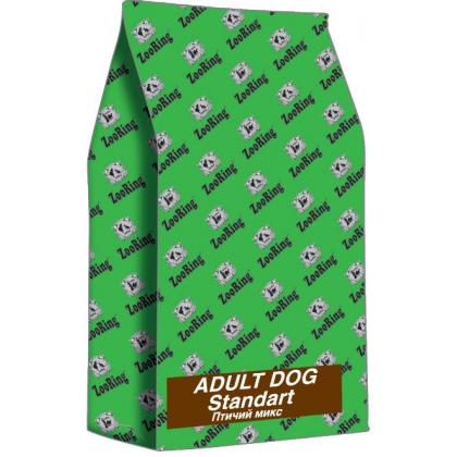 Корм сухой для собак Adult Dog Standart Птичий микс, 2кг-3