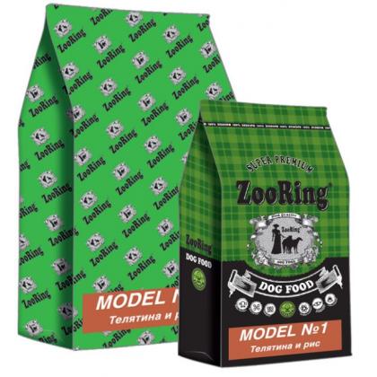 Корм сухой для стерилизованных и кастрированных собак всех пород Model №1 Телятина и рис, 10кг-1