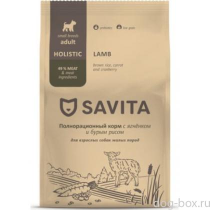 Для взрослых собак малых пород с ягненком и бурым рисом.ADULT MINI-0