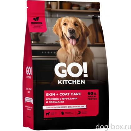 GO! KITCHEN Полнорационный сухой корм для щенков и собак всех возрастов с ягненком, 1.59кг-0