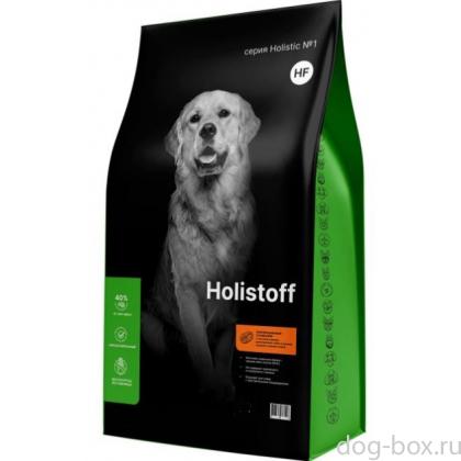 Сухой корм ЛОСОСЬ и РИС для взрослых собак и щенков средних и мелких пород, 12кг-0