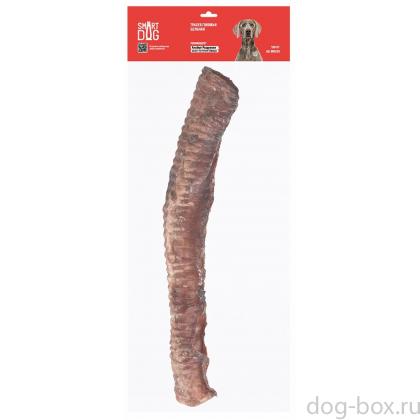 Лакомство для собак Трахея говяжья цельная, 120г-0