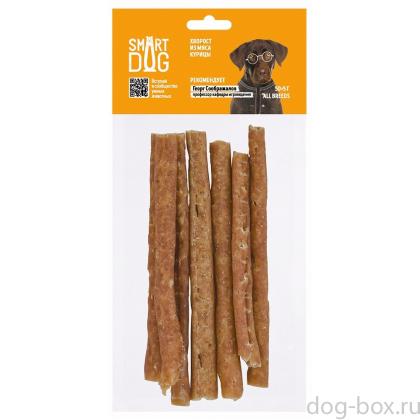 Хворост из мяса курицы для собак, 50г-0