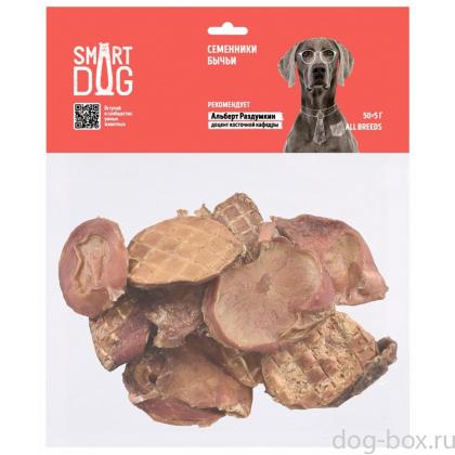 Лакомство для собак Семенники бычьи, 50г-0