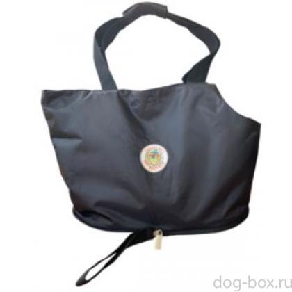 Сумка-переноска для собак мелких пород, кошек и других животных, черная, 31*25*16см-0