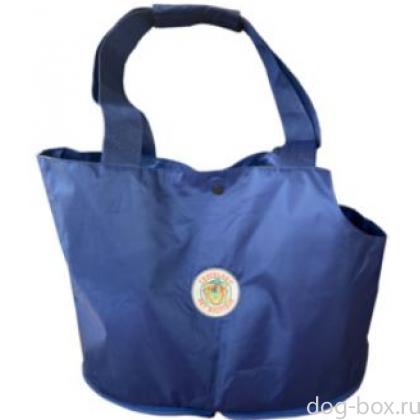 Сумка-переноска для собак мелких пород, кошек и других животных, синяя, 31*25*16см-0