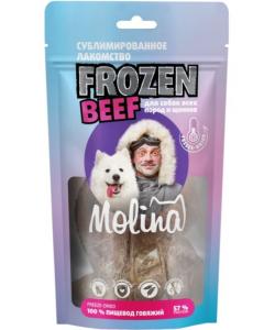 Frozen Beef Сублимированное лакомство для собак всех пород и щенков. Пищевод говяжий