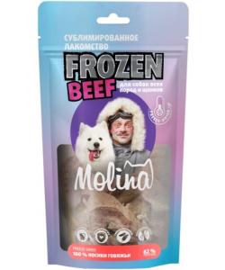 Frozen Beef Сублимированное лакомство для собак всех пород и щенков. Носики говяжьи