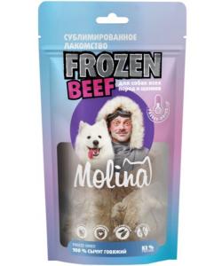 Frozen Beef Сублимированное лакомство для собак всех пород и щенков. Сычуг говяжий