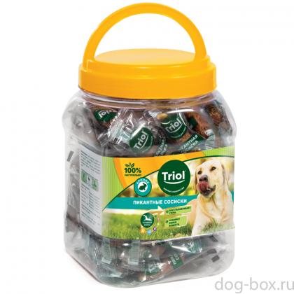 Пикантные сосиски из кролика для собак (банка), 500г-0