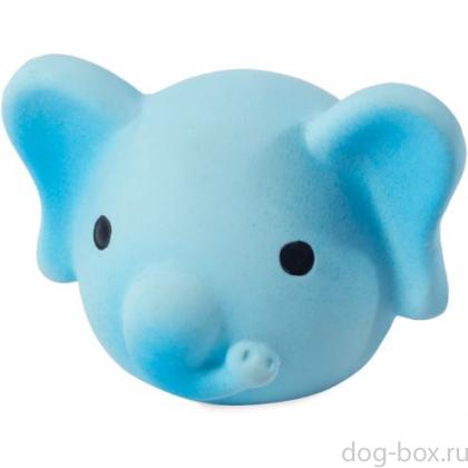 Игрушка MINI DOGS для собак мелких пород из латекса "Слоненок", 6см-0
