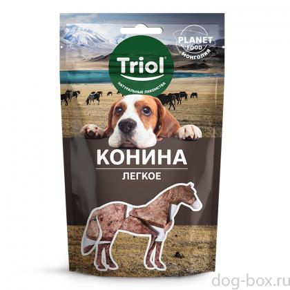 Лакомство для собак PLANET FOOD "Легкое конское", 30г-0