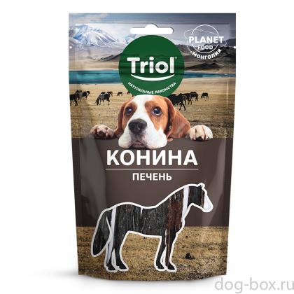 Лакомство для собак PLANET FOOD "Печень конская", 50г-0