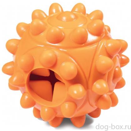 Игрушка для собак из цельнолитой резины "Мяч-космос", d7см-0