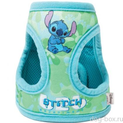 Мягкая шлейка-жилетка Disney Stitch M, обхват груди 45см-0