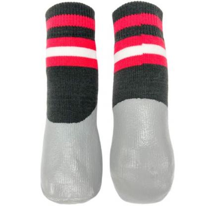 Носки для собак с водостойким покрытием "Полоски", 4шт, размер XXL (5*14см)-3