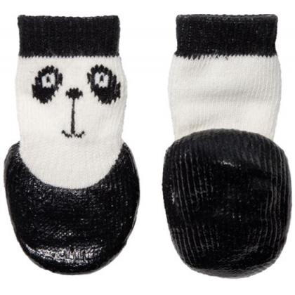 Носки для собак с водостойким покрытием "Панда", 4шт, размер L (3,5*9см)-2