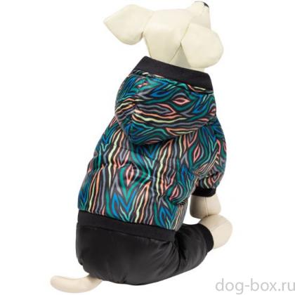 Комбинезон зимний для собак "Узоры", размер XS (20см)-0
