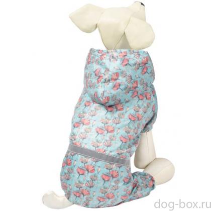 Костюм-дождевик со светоотражающей лентой "Маковое поле" XS (20см)-0