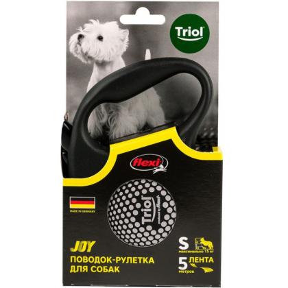 Поводок-рулетка для собак Flexi Joy Planet S 5м до 15кг, лента-1