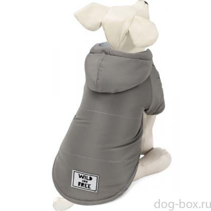 Попона утепленная для собак серия BE TRENDY "Баланс" серая, размер XS (20см)-0