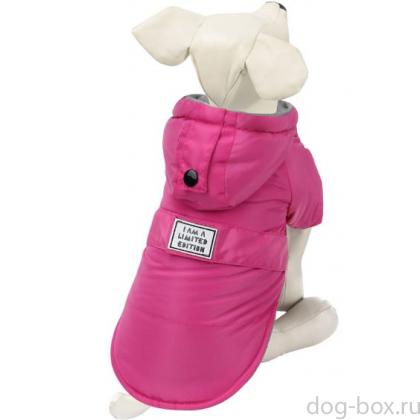 Попона утепленная для собак серия BE TRENDY "Каприз" сиреневая, размер XS (20см)-0