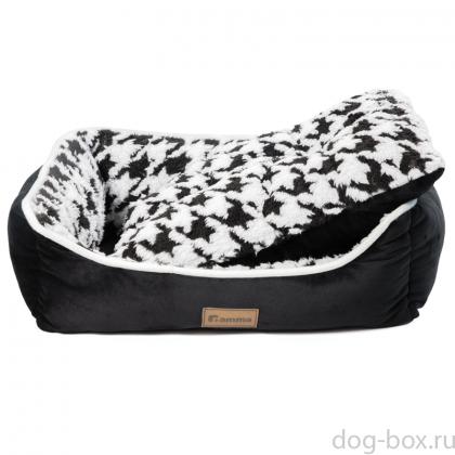 Лежанка прямоугольная "Ласточка" S, 42*40*15см-0