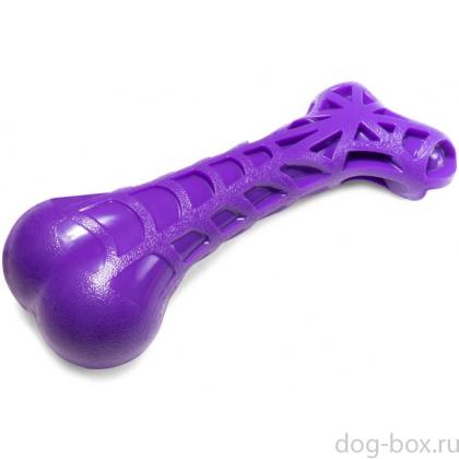 Игрушка для собак из термопластичной резины "Кость-паутинка", серия HORROR, 17,8*7см-0