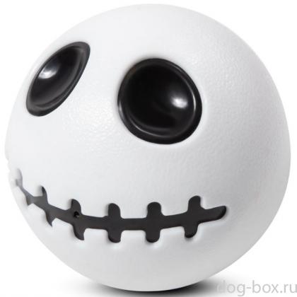 Игрушка для собак из термопластичной резины "Мяч-призрак", серия HORROR, d6,5см-0