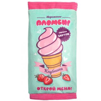 Игрушка для собак шуршащая из термопластичной резины "Пломбир", 20см-1