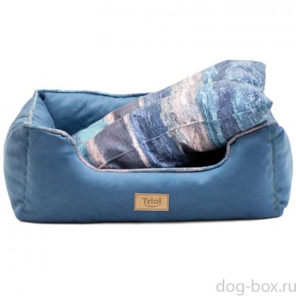 Лежанка прямоугольная "Волна", 52*45*21см-0