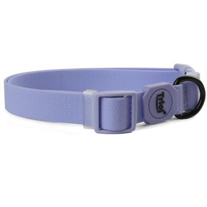 Ошейник для собак из биотана "Матрица" L, сиреневый, 2,5*45-68см-1