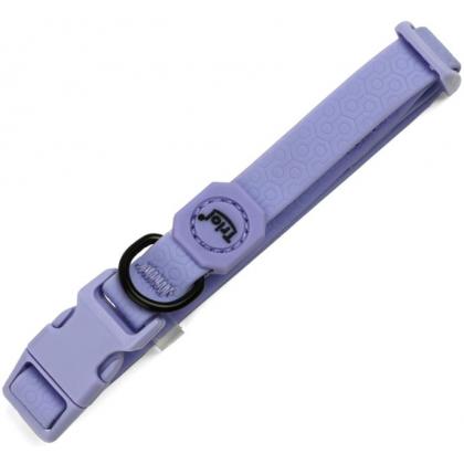 Ошейник для собак из биотана "Матрица" L, сиреневый, 2,5*45-68см-2