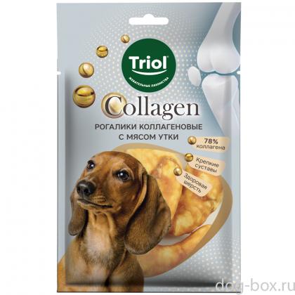 Лакомство для собак «Рогалики коллагеновые с мясом утки», 90г (уп.3шт), серия COLLAGEN-0