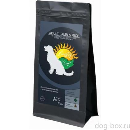 Сухой корм для взрослых собак, ягненок с рисом Adult Lamb & Rice-0