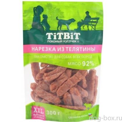 Выгодная упаковка XXL, Нарезка из телятины для собак всех пород-0