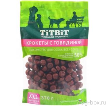Выгодная упаковка XXL, Крокеты с говядиной для собак всех пород-0