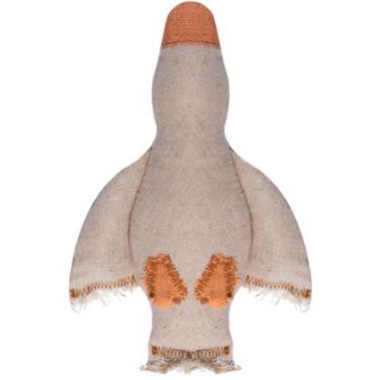 Игрушка-аппорт для собак "Утка", из  брезента  (100% хлопок, набивка), 30см-1