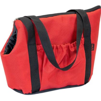 Сумка-переноска CITY №1 (Йоркшир, Чихуахуа), 40*19*26см, красная-1