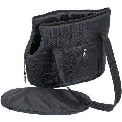 Сумка-переноска CITY №2 (Пекинес, Той-терьер), 49*23*30см, черная-2