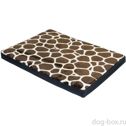 Лежанка прямоугольная ФЬЮЖЕН №4 с чехлом на молнии 105*70*h10см, жираф-0