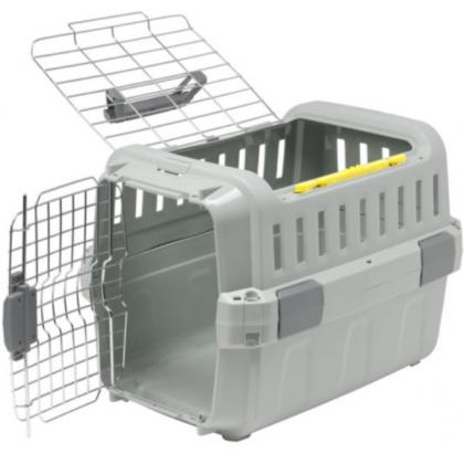 Переноска Odyssey X-Small с металлической дверцей, 48,1*31,7*33,2см (до 5кг) оливковая-1