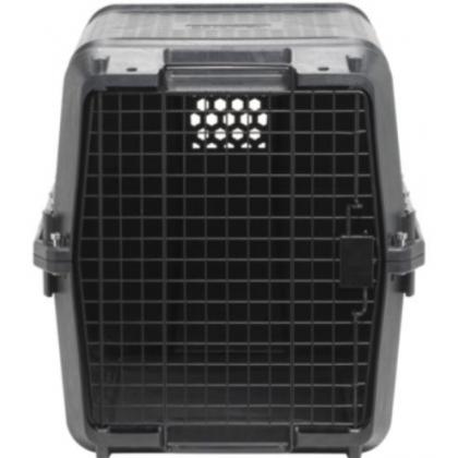 Переноска Gateway Large с металлической дверцей, 71*52*54,5см (до 22кг) черная-1